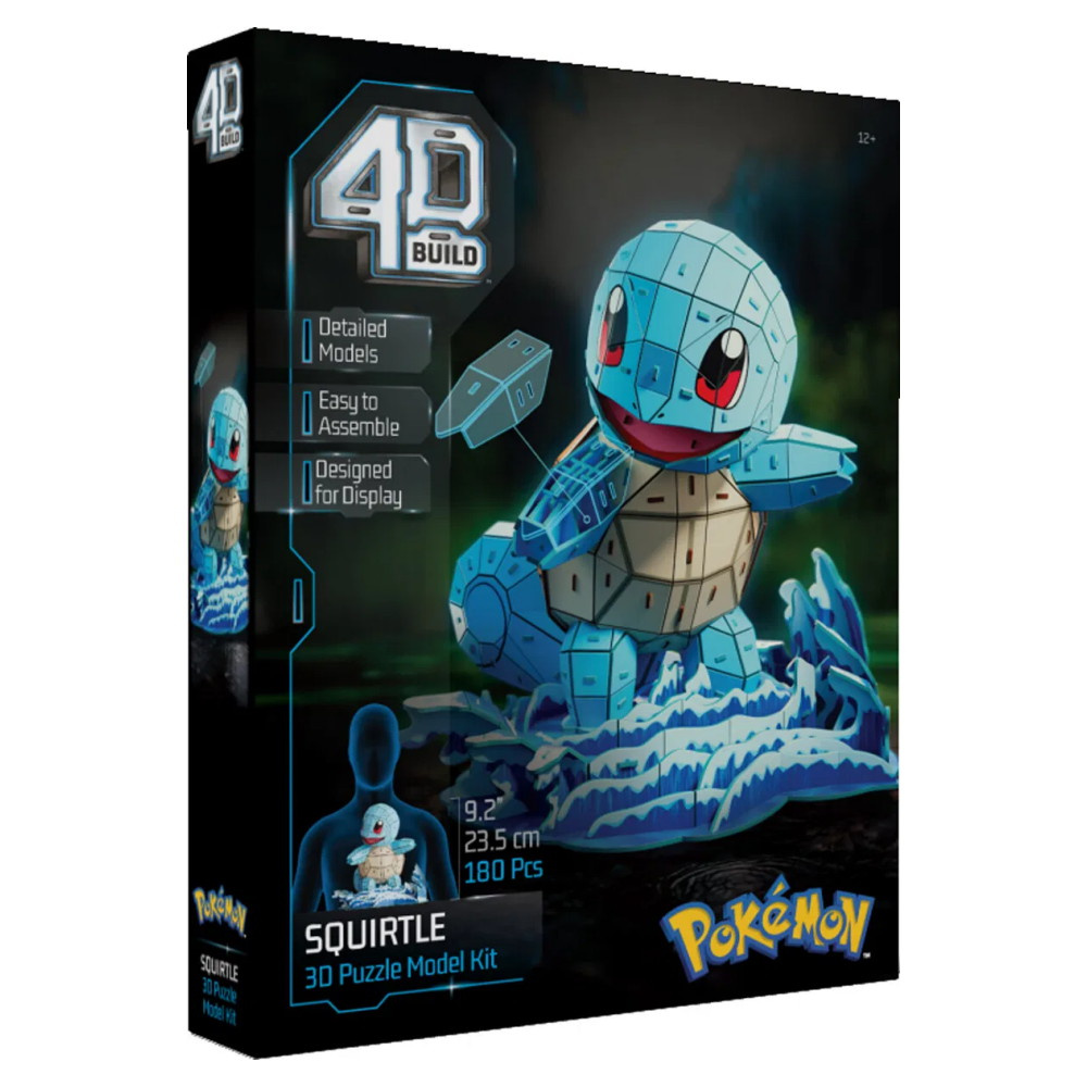 4D Puslespil Pokemon Squirtle 23 cm