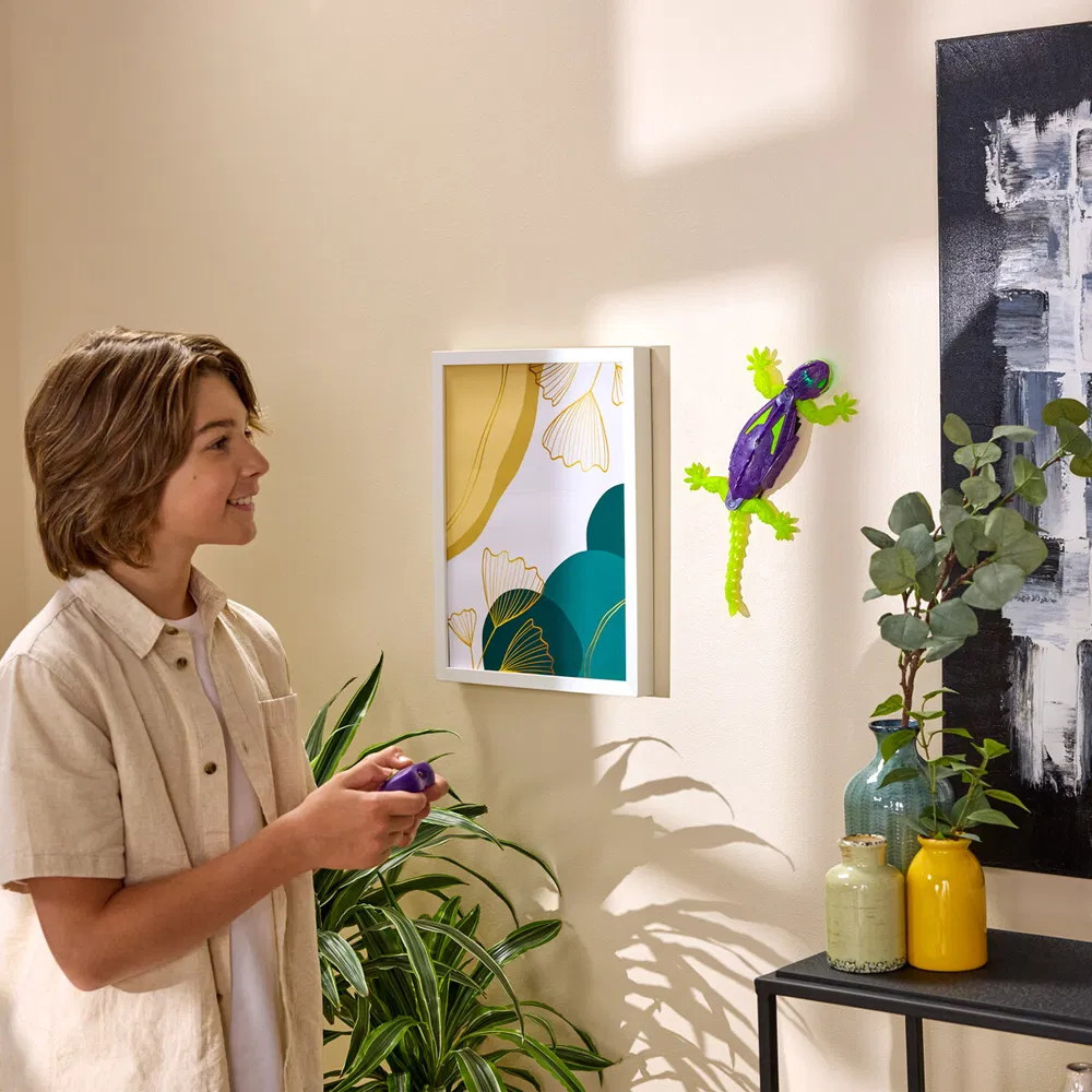 Hex Bots - Vægklatringsgekko Hvem skinner