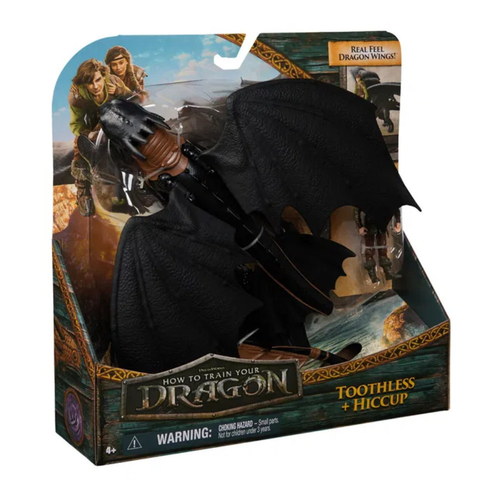 Dragons Viking & Dragon-Toothless & Hiccup