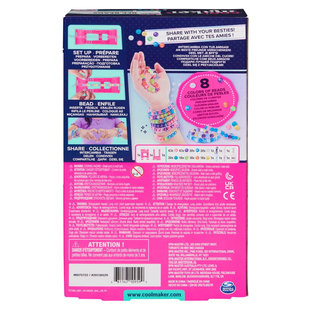 Cool Maker Friendship Bracelet Kit - BFF Perler