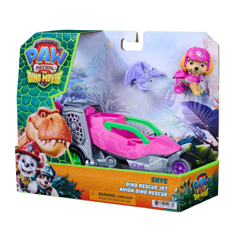 Paw Patrol - The Dino Movie - Skye Dino Rescue Jet