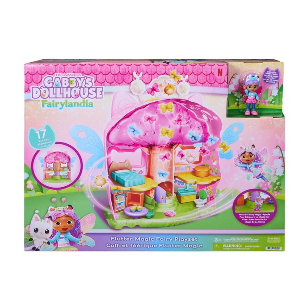 Gabby's Dollhouse Legesæt Flutter Fairy Magic 