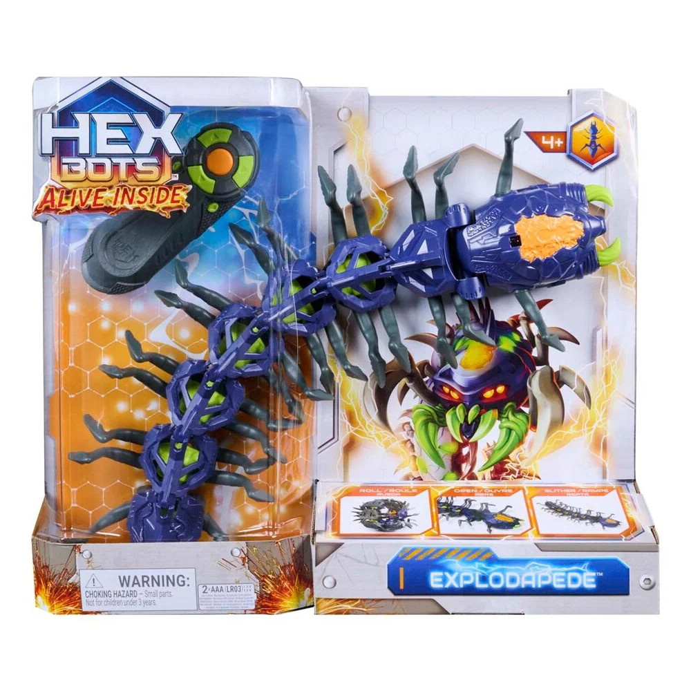 Hex Bots Explodapede