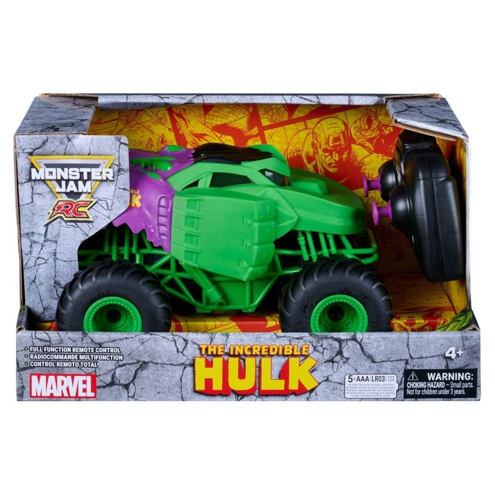 Monster Jam Radiostyret monstertruck Marvel Hulk