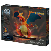 4D Build Pokémon Puslespil Charizard 4D Build Pokémon Puslespil Charizard
