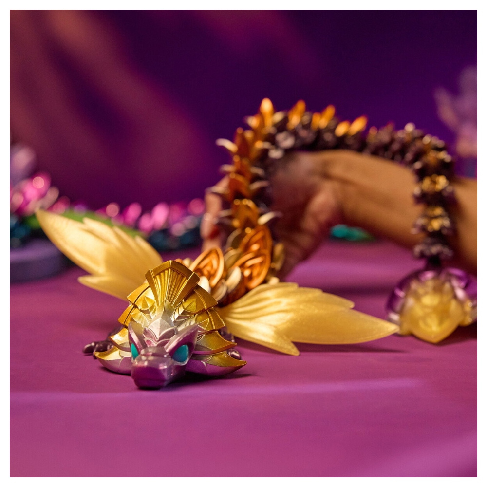 CrystaLynx Dragon Drage Aurora Scales Solaris 60 cm