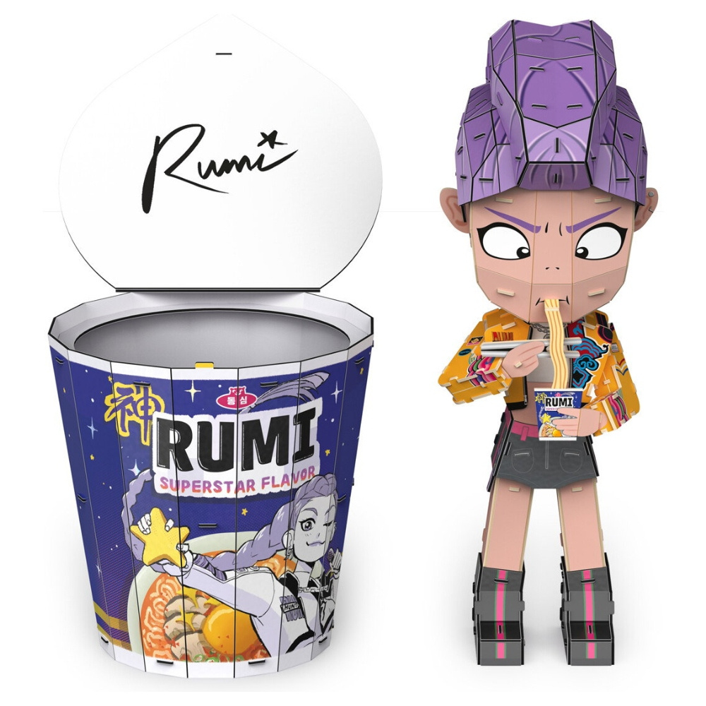 KPDH 4D Build Ramen Cup Rumi 3D puslespil 25 cm