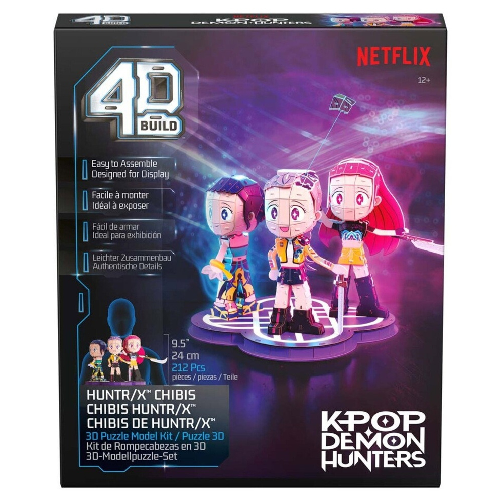 KPDH 4D Build puslesæt Huntrix Chibi 
