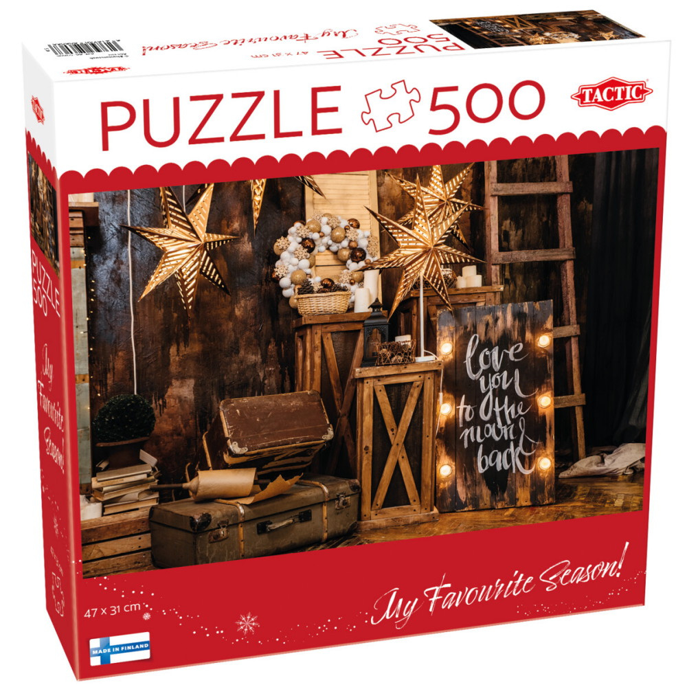 Tactic Puzzle: Christmas Decorations 500 Pcs 