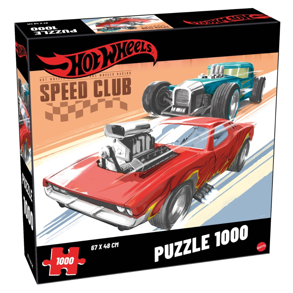 Tactic Pussel: Hot Wheels Speed Club 1000 pcs 