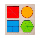 Wood Puzzle Geometry - Engelhart Education