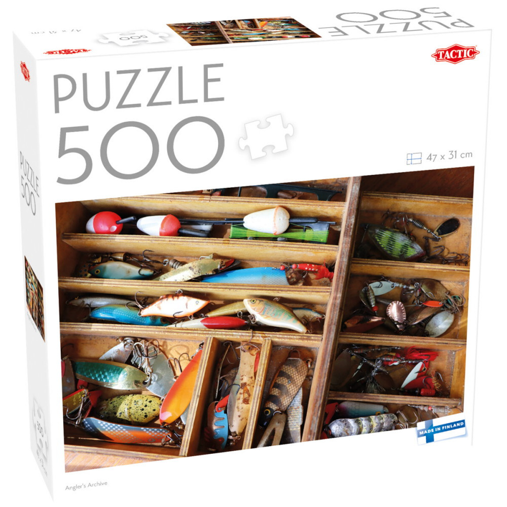 Tactic Puzzle: Angler's Archive 500 Pcs