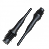 Bull's Tefo-X Tips - 100-pack black Bull's Tefo-X Tips - 100-pack black