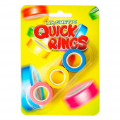 Magnetic Quick Rings - Neon 3 Pack