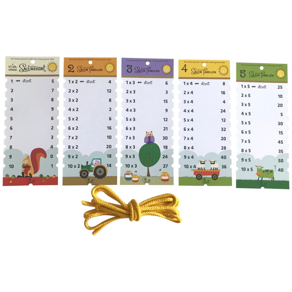 Wacky Wonders - Snor Tabellen