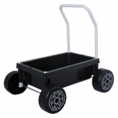 Plasto Lær at gå klapvogn - Sort Plasto Lær at gå klapvogn - Sort