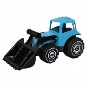 Plasto Plasto Traktor med frontlæsser - Turkis Plasto Plasto Traktor med frontlæsser - Turkis