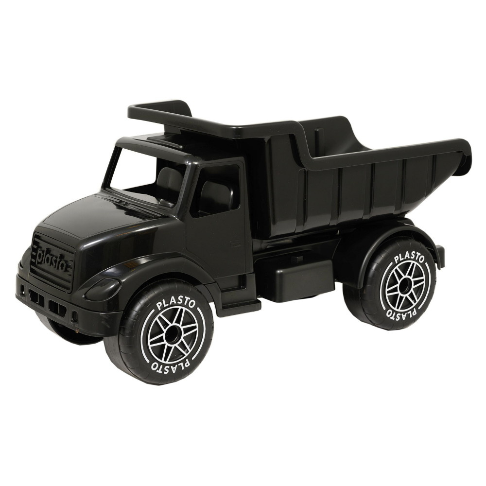 Plasto Stor Lastbil - Sort/Sort