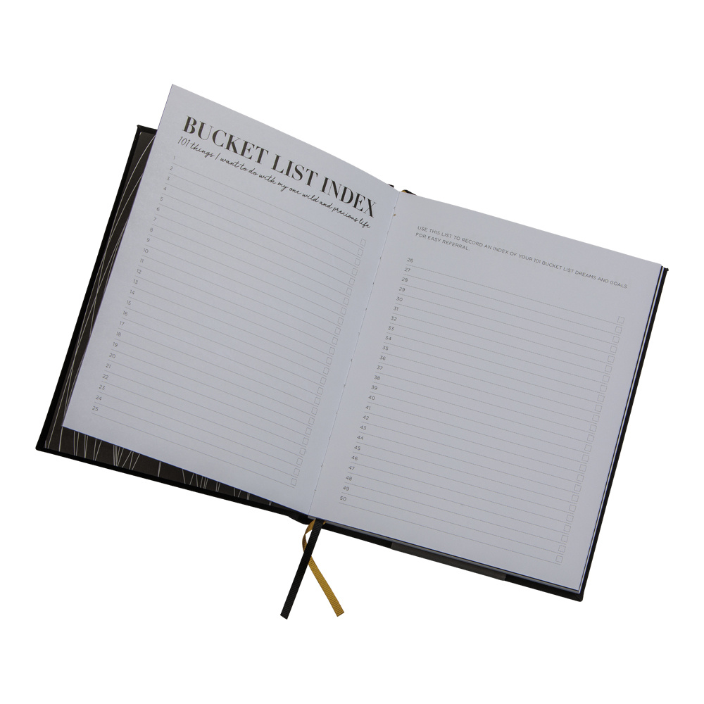Bucket List Notebook