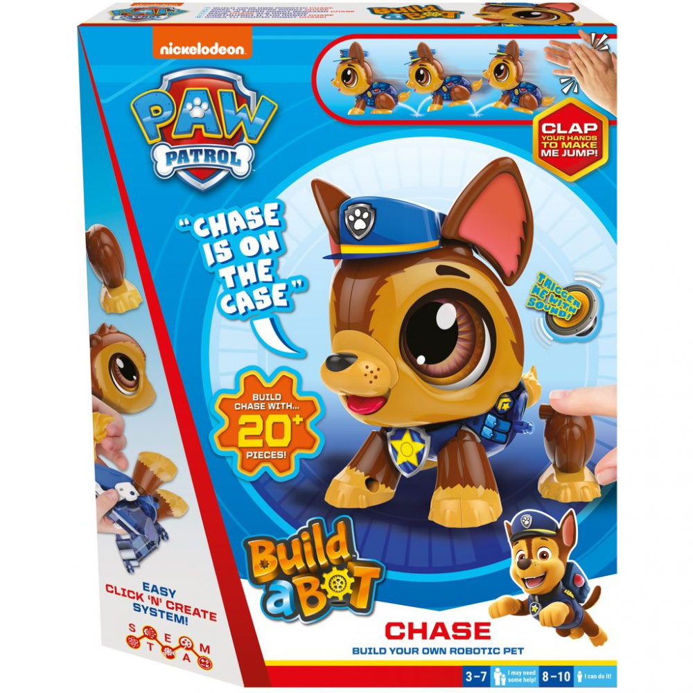 Build a Bot Paw Patrol Chase