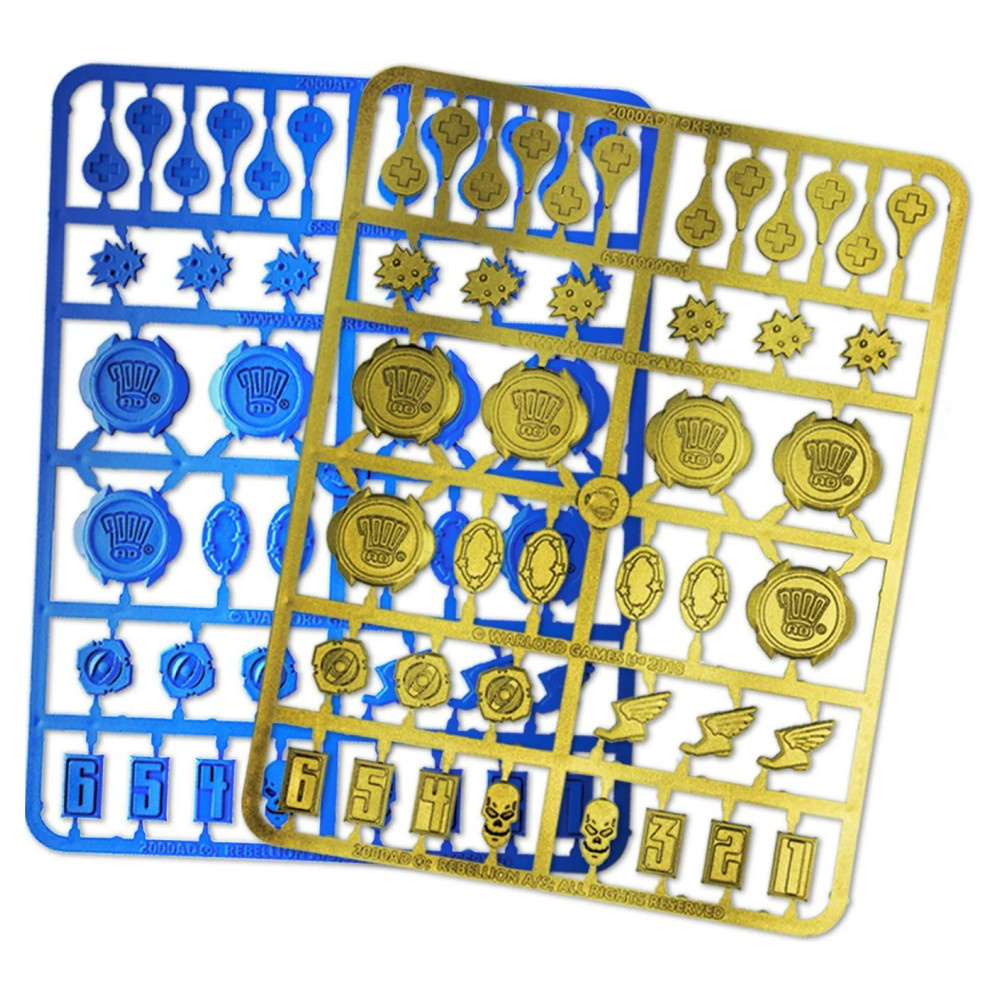 Judge Dredd Miniature Game: Counters (Exp.)