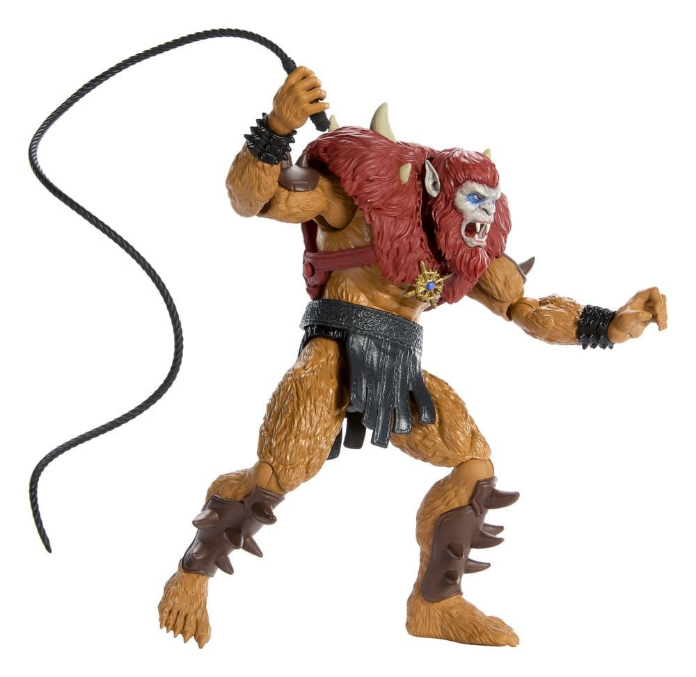 Masters of the Universe Beast Man actionfigur med pisk - 14 cm