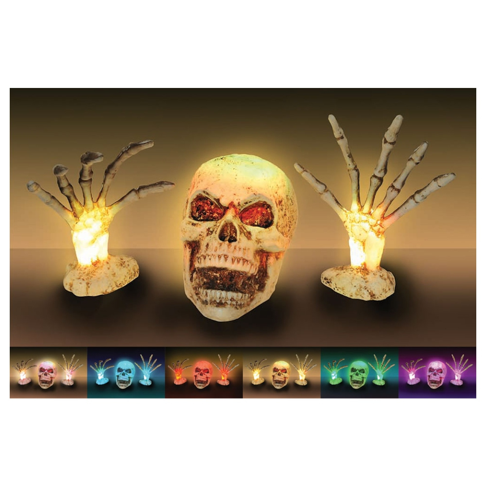Colour Change LED Skeleton Gravebreaker Dekoration 