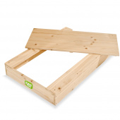 EXIT wooden sandpit 90x60x14cm EXIT wooden sandpit 90x60x14cm