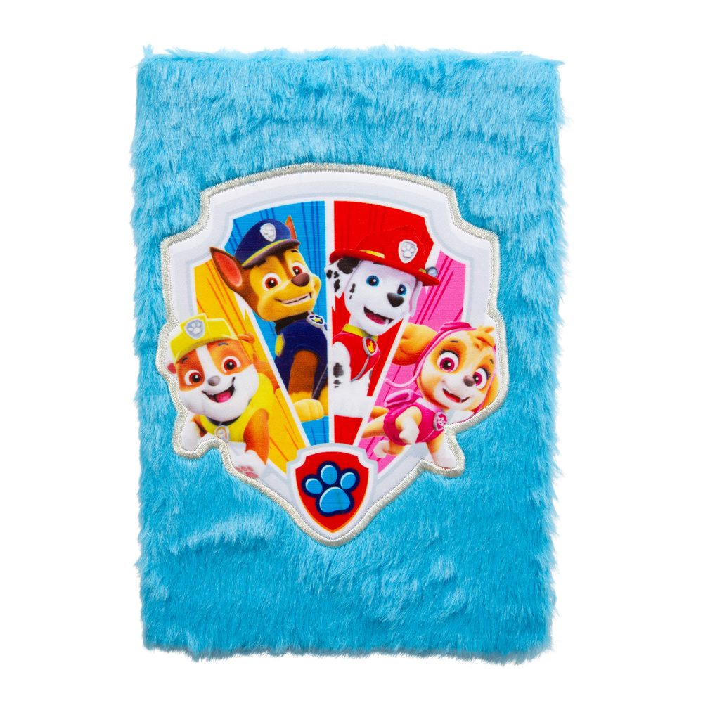 Fluffy Paw Patrol Notebook