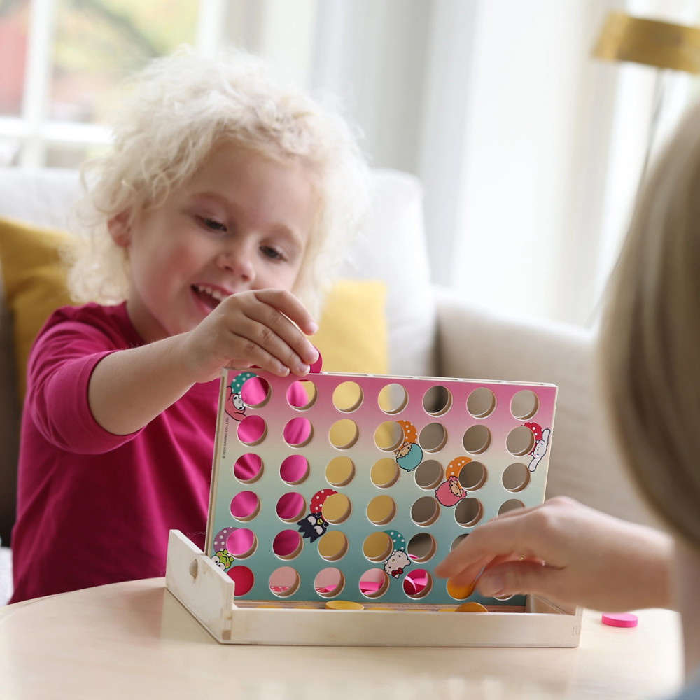 Fire på stribe - Hello Kitty