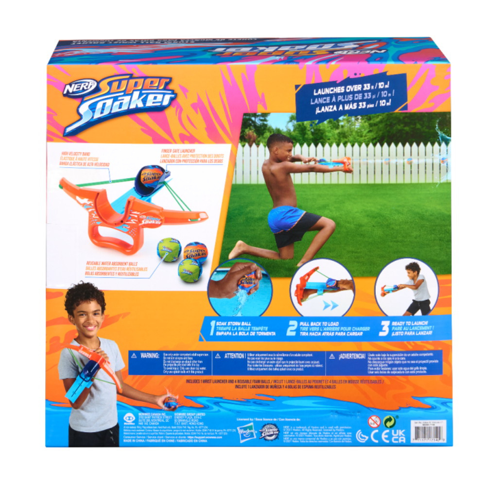 Nerf Super Soaker - Storm Ball Wrist Rocket