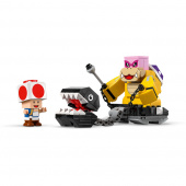LEGO Super Mario - Kamp mod Roy ved Peach's Castle LEGO Super Mario - Kamp mod Roy ved Peach's Castle