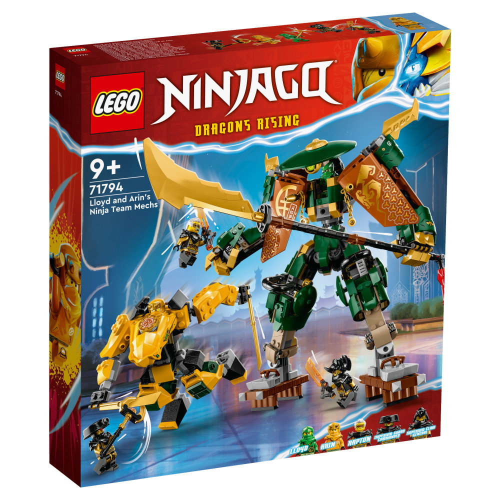 LEGO Ninjago - Lloyds og Arins ninjarobotter