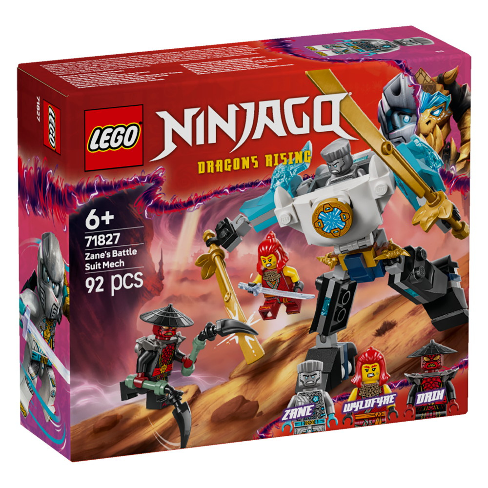 LEGO Ninjago - Zanes kampdragt-mech