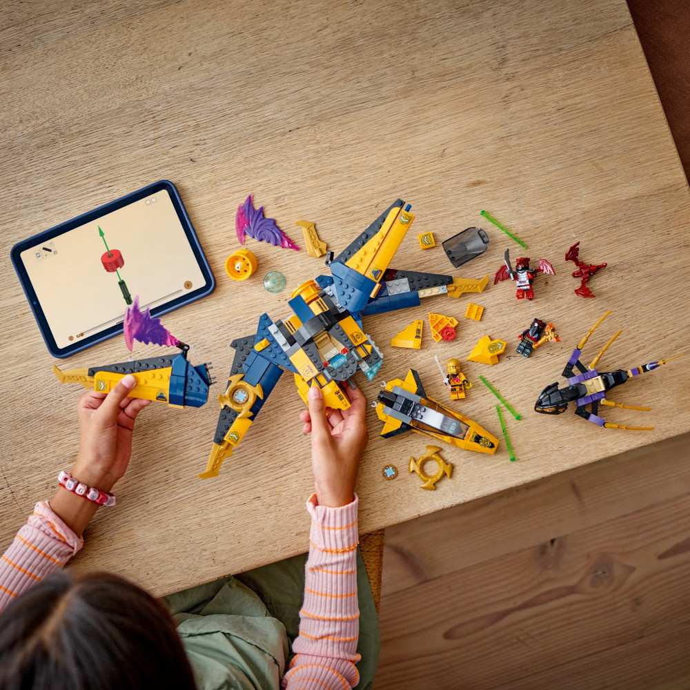 LEGO Ninjago - Ras og Arins superstorm-jet