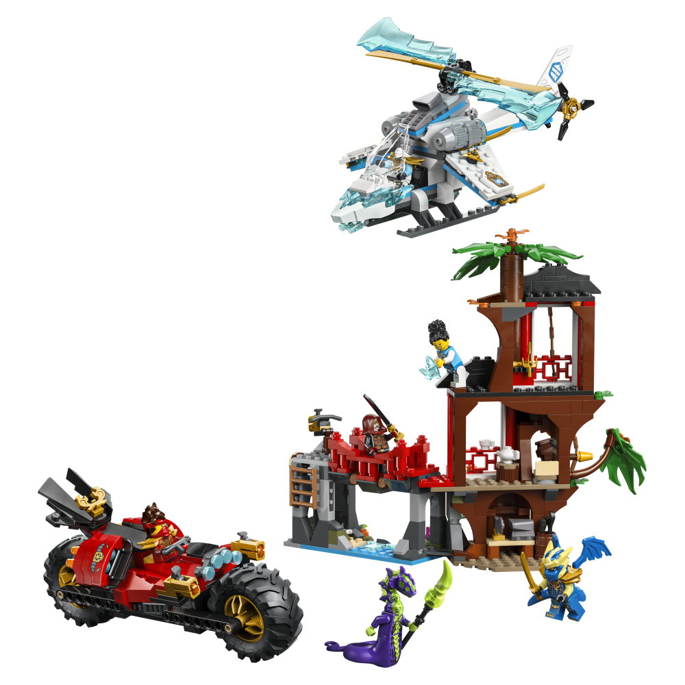 LEGO Ninjago - Ninjafartøjernes Kamp For Trætophuset