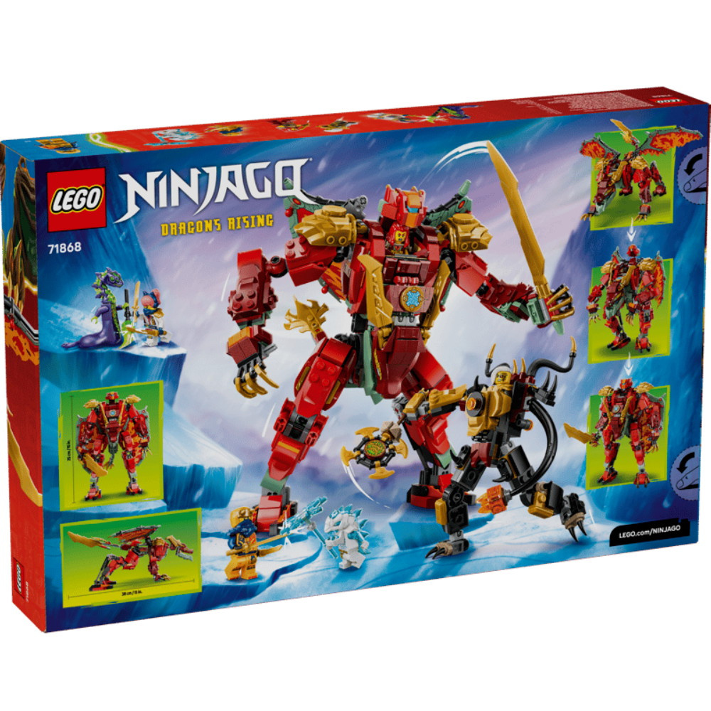 LEGO Ninjago - Wyldfyres Transforming Dragon Mech 