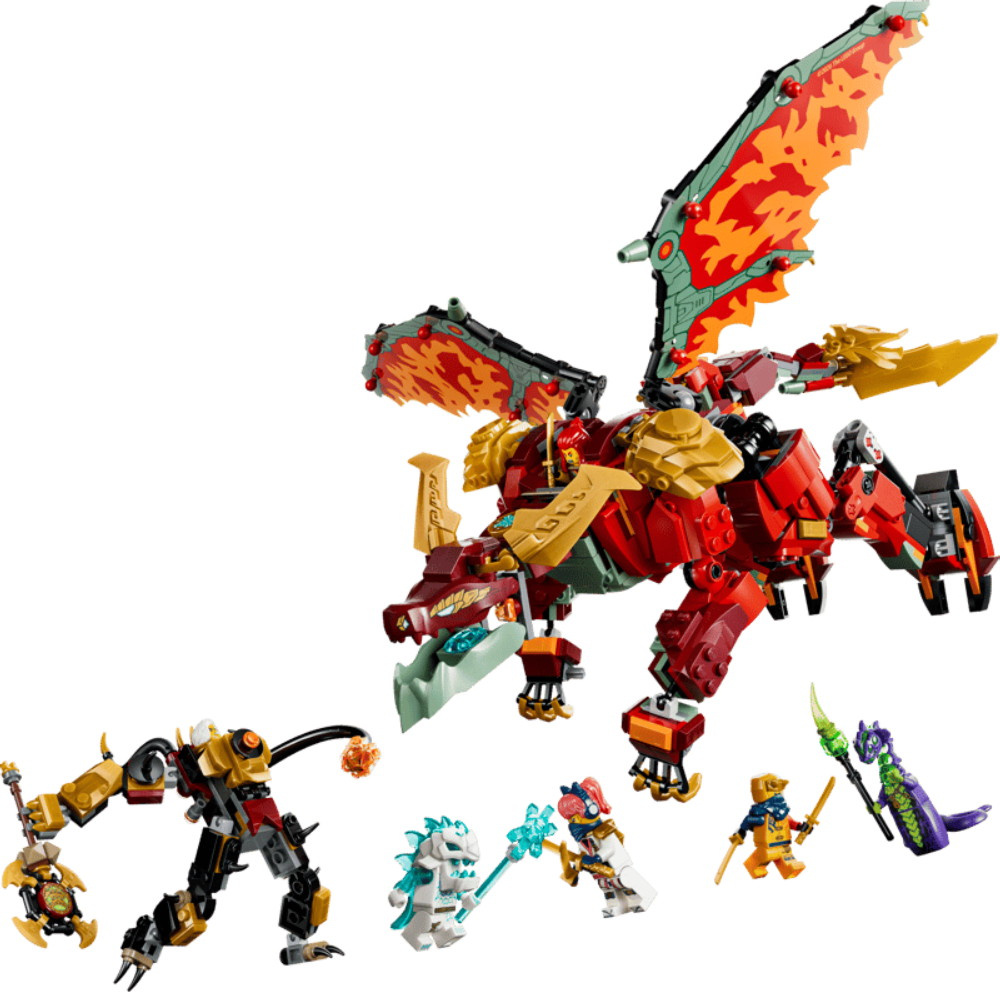 LEGO Ninjago - Wyldfyres Transforming Dragon Mech 