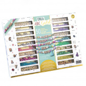 Nice Crea Smykkesæt ABC Guld Nice Crea Smykkesæt ABC Guld