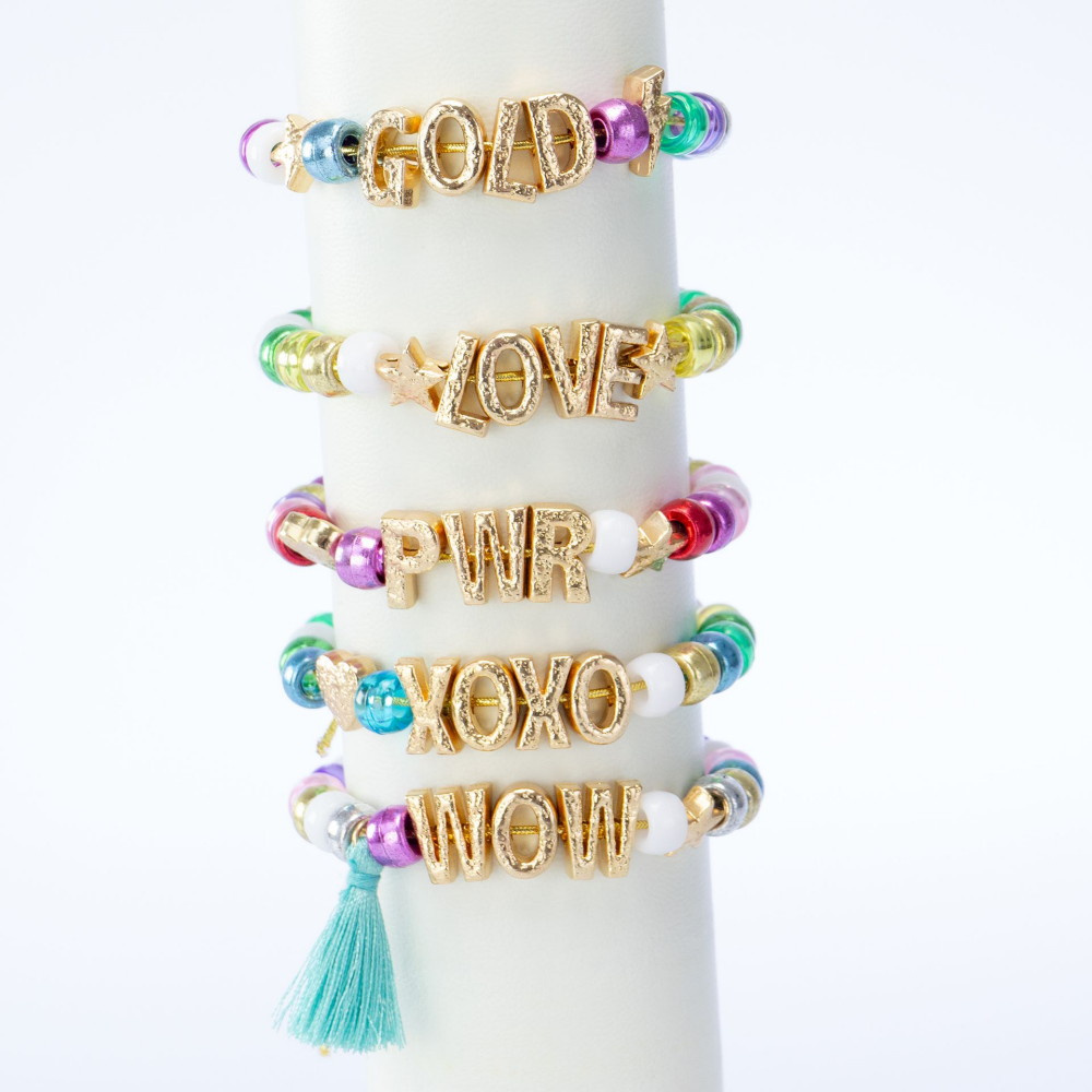 Nice Crea Smykkesæt ABC Guld