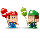 LEGO Super Mario - Mario Kart – Baby Mario mod Baby Luigi LEGO Super Mario - Mario Kart – Baby Mario mod Baby Luigi