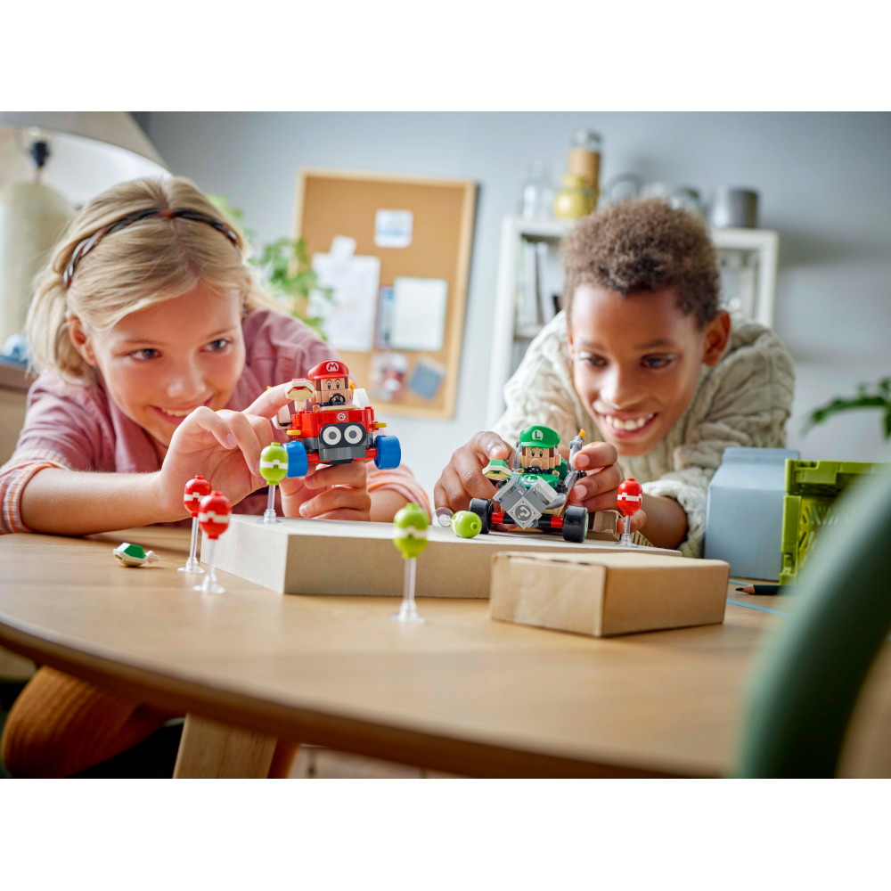 LEGO Super Mario - Mario Kart – Baby Mario mod Baby Luigi