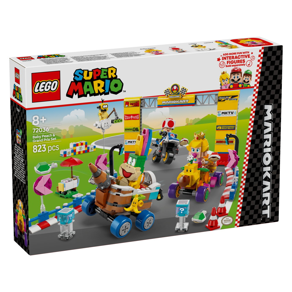 LEGO Super Mario - Mario Kart Baby Peach & Grand Prix