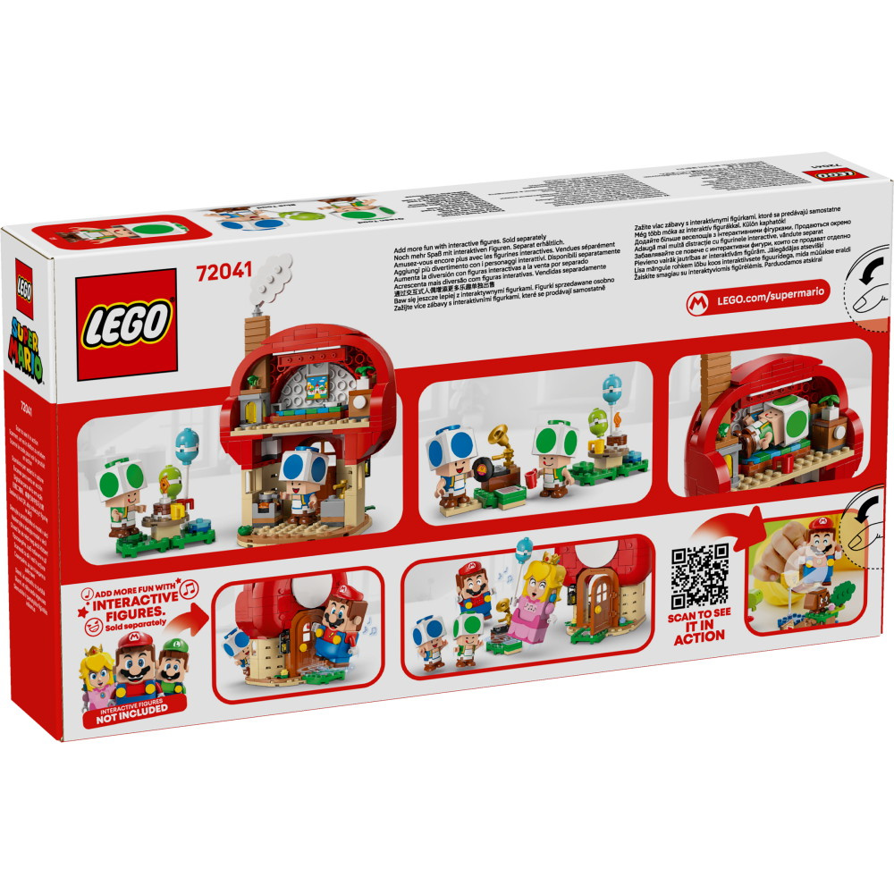 LEGO Super Mario - Fest i Toads hus