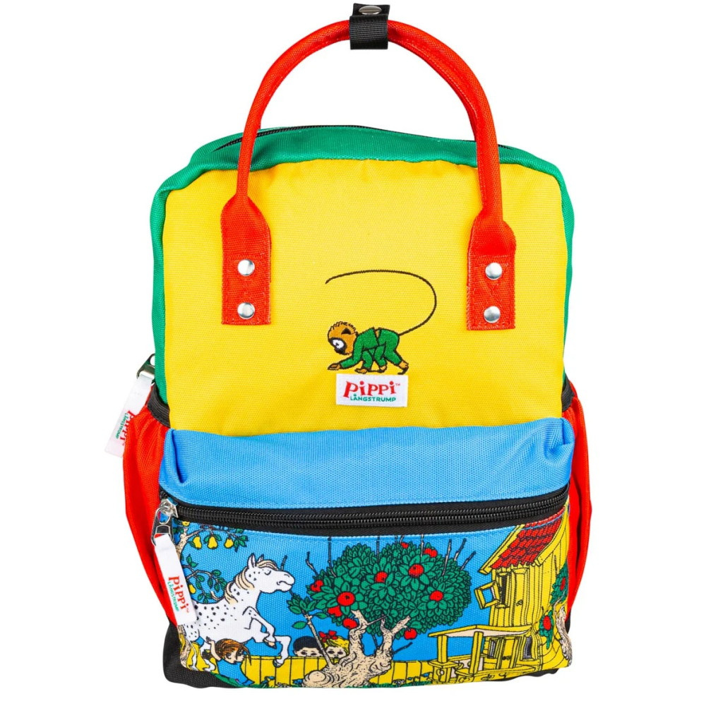 Pippi Langstrømpe Jippo Rygsæk Villekulla Gul