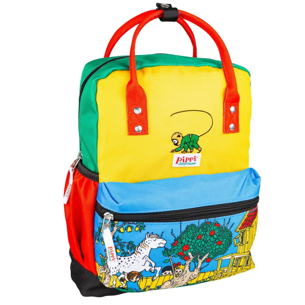 Pippi Langstrømpe Jippo Rygsæk Villekulla Gul