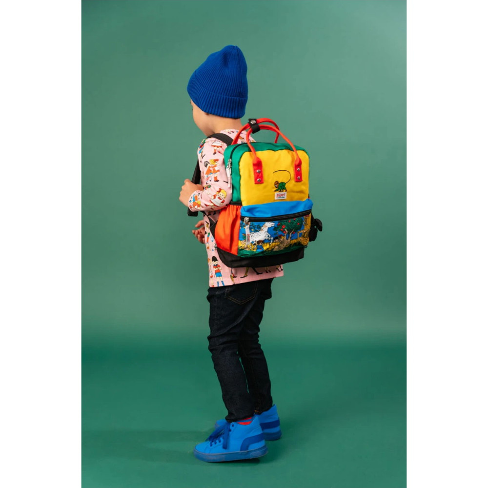 Pippi Langstrømpe Jippo Rygsæk Villekulla Gul