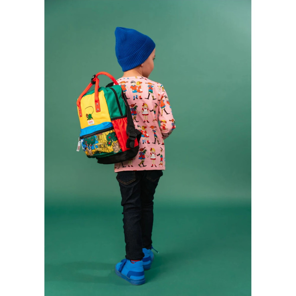 Pippi Langstrømpe Jippo Rygsæk Villekulla Gul