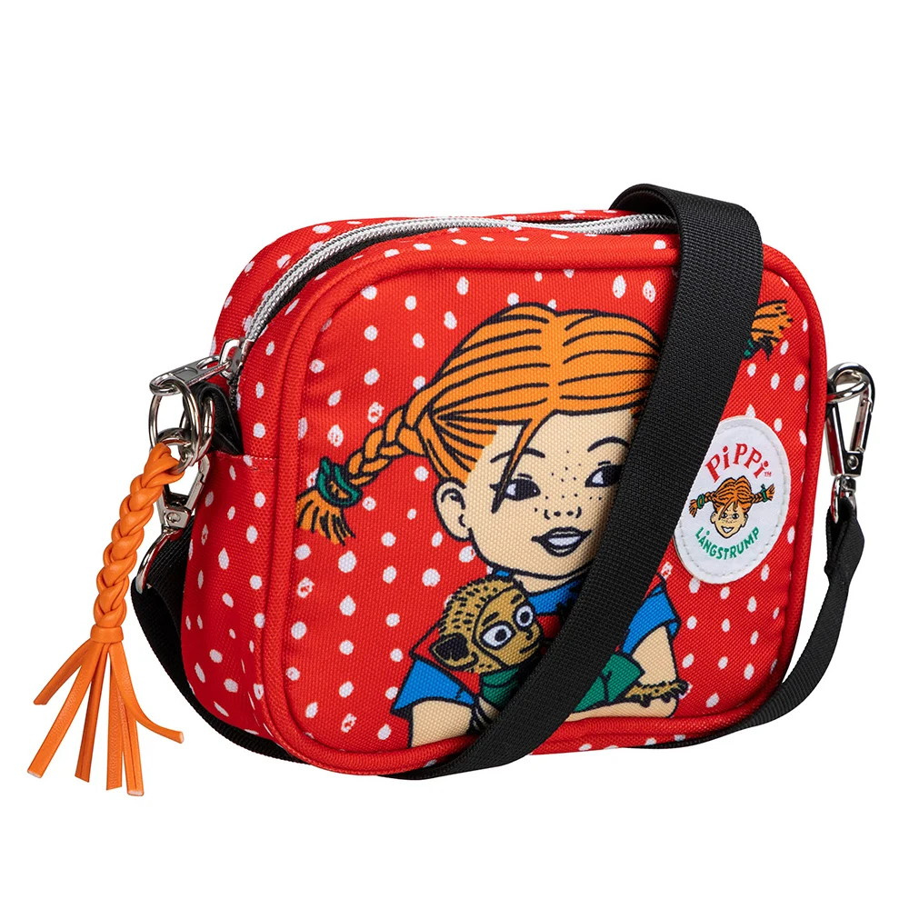 Pippi Langstrømpe Metka Taske Knus Rød