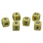 Backgammon Doubling Die 16 mm 1-pack Backgammon Doubling Die 16 mm 1-pack